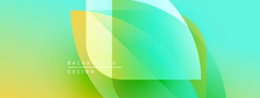 Soyut eğim arkaplanı. Üst üste binen şekiller dinamik görsel efekt yaratır. Yumuşak renkler pürüzsüzce harmanlanır, modern tasarım ögesi.