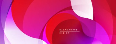 Soyut sıvı şekiller, canlı renklerin karışımı. Modern tasarım, pürüzsüz eğimler dinamik kompozisyon yaratır. Dijital projeler için uygun arkaplan.