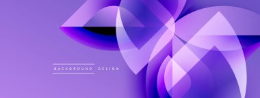 Soyut mor tasarım akışkan şekiller, gradyanlar içerir. Dijital projeler ve sunumlar için modern arkaplan ideali.
