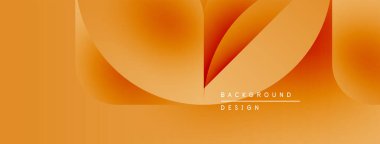 Soyut turuncu dalgalar dinamik arkaplan yaratır. Yumuşak eğimler hareketi, sıcaklığı ve modern estetiği akla getiriyor. Metin arkaplan tasarımı okur.