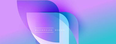 Soyut eğim arkaplanı. Mor, mavi renkler düzgün bir şekilde harmanlanır. Modern tasarım elementleri görsel ilgi yaratır. Minimalist estetik.