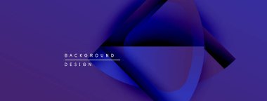 Soyut mor tasarım akışkan şekiller, gradyanlar içerir. Metin arka plan tasarımını beyaz harflerle okur. Modern estetik.