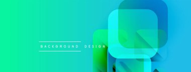 Soyut eğim arkaplanı. Üst üste binen kareler dinamik görsel efekt yaratır. Modern tasarım elementleri, canlı renkler, pürüzsüz geçişler.