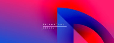 Değişken bir arkaplan. Pembe, mor, mavi, kırmızı renkler düzgün bir şekilde harmanlanır. Metin, kompozisyon içerisindeki arkaplan tasarımını okur. Modern estetik.