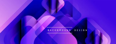 Soyut mor gradyanlar dinamik katmanlar oluşturur. Modern tasarım akışkan hareketi, pürüzsüzlüğü ve derinliği çağrıştırıyor. Minimalist estetik dijital projelere uygun.