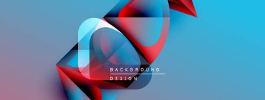 Soyut sıvı şekiller, canlı renklerin karışımı. Modern tasarım, dinamik kompozisyon görsel ilgi yaratır. Mavi, kırmızı, mor renkler hakim..