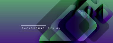 Soyut eğim arkaplanı. Üst üste binen kareler dinamik görsel efekt yaratır. Metin arka plan tasarımı okur. Modern, canlı renkler sunar.