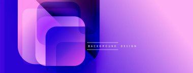 Soyut mor gradyan katmanlar modern tasarım yaratır. Minimalist kompozisyon dijital arkaplanlara, sunumlara uyuyor. Yumuşak geçişler görsel cazibe sunar.