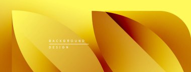 Soyut altın katmanlar dinamik bir zemin oluşturur. Pürüzsüz eğimler, akış şekilleri hareketi, modern tasarım estetiğini akla getiriyor..