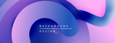 Soyut sıvı şekiller, canlı renklerin karışımı. Modern tasarım, pürüzsüz eğimler dinamik kompozisyon yaratır. Arkaplan özellikleri metin arkaplanı, tasarım.