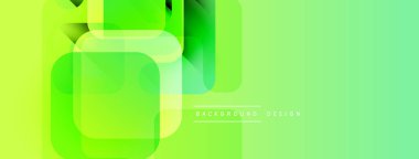 Soyut yeşil katmanlar modern afişler yaratıyor. Geometrik şekiller örtüşür, dinamik görsel efekt oluşturur. Işık eğimleri tasarımı güçlendirir.