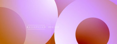 Soyut arkaplan özellikleri üst üste biniyor. Renkler turuncudan mora karışır. Dijital projeler için uygun minimalist tasarım.