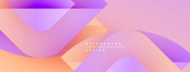 Soyut akışkan şekiller harmanlanır ve yumuşak eğimler yaratır. Pastel renkler dizaynın baskın rengidir, sakin bir atmosferi çağrıştırır. Metin arkaplan tasarımı okur.