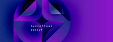 Soyut sıvı şekilleri, canlı mor mavi gradyan. Arka planlar, afişler, sunumlar için modern tasarım unsuru. Yumuşak geçişler, dinamik kompozisyon.