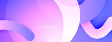 Soyut sıvı şekiller, pastel renklerin karışımı. Yumuşak eğimler dinamik arkaplan yaratır. Modern tasarım ögesi.