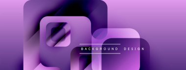 Soyut mor katmanlar modern arkaplan oluşturur. Gradyan şekiller örtüşür, dinamik görsel efekt oluşturur. Dijital projeler için uygun minimalist tasarım.
