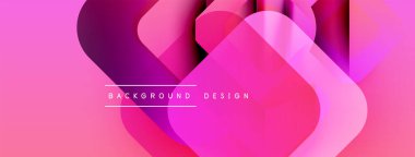 Soyut pembe dizayn özellikleri üst üste biniyor. Gradyan renkler dinamik görsel efekt yaratır. Metin arkaplan tasarımı okur.