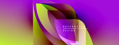 Soyut enerjik tasarım. Renkler karışıyor, dinamik şekiller yaratıyor. Modern estetik, arka planlar ve sunumlar için uygun..