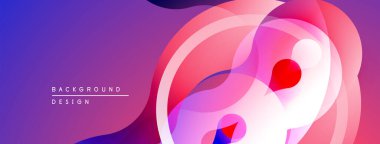 Soyut sıvı şekiller, canlı renklerin karışımı. Mor, pembe, kırmızı gradyanlar dinamik arka plan tasarımı yaratır. Yumuşak kıvrımlar, modern estetik.