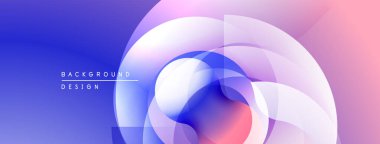 Soyut sıvı şekiller, canlı renklerin karışımı. Modern tasarım, gradyan etki dinamik görsel etki yaratır. Yumuşak dönüşler, yumuşak kıvrımlar.