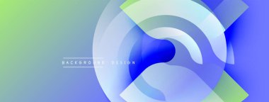 Soyut sıvı şekilleri, canlı gradyanlar. Mavi, yeşil renkler kusursuz bir şekilde harmanlanır. Arkaplan ve sunumlar için modern tasarım ögesi.