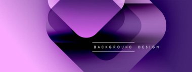 Soyut mor tasarım. Akışkan şekiller modern arkaplan oluşturur. Değişken renkler, pürüzsüz geçişler, minimalist tarz..