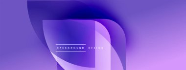 Soyut mor tasarım. Sıvı şekiller üst üste binerek, dinamik görsel efekt yaratır. Metin elemanlı modern arkaplan.