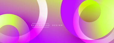Soyut sıvı şekiller, canlı renklerin karışımı. Modern tasarım, dinamik kompozisyon, pürüzsüz gradyanlar görsel ilgi yaratır. Mor, sarı renkler egemen.