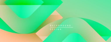 Soyut sıvı şekilleri örtüşür, canlı gradyanlar yaratır. Yeşil, turuncu, turkuaz renkler kusursuz bir şekilde harmanlanır. Metin arkaplan tasarımı okur.