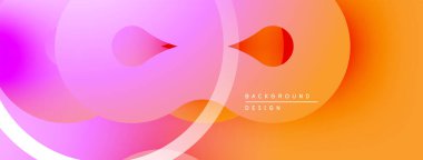 Soyut eğilimler, akan şekiller canlı görsel deneyimler yaratır. Yumuşak renk değişimi, modern tasarım elementleri mevcut.