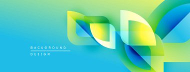 Soyut arkaplan akışkan şekiller, canlı mavimsi gradyan. Modern tasarım elementleri dinamik görsel etki yaratır.