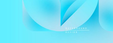 Soyut mavi arkaplan. Pürüzsüz gradyanlar akışkan şekiller, modern tasarım elementleri yaratır. Minimalist estetik, temiz kompozisyon.