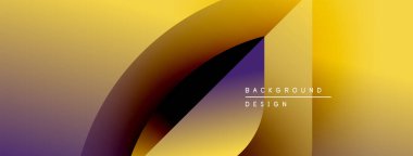Soyut gradyan tasarımı. Pürüzsüz renk değişimi, altın rengi mor tonlarla harmanlanmış. Modern estetik, dinamik kompozisyon.