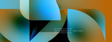 Soyut sıvı şekilleri örtüşür ve canlı renk değişimleri yaratır. Modern tasarım elementleri dinamik hareketi, pürüzsüz geçişleri önerir.