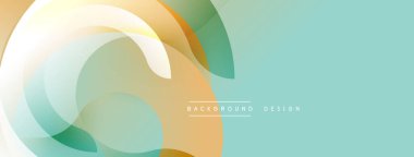 Soyut akışkan şekiller, yumuşak renkler modern arkaplan yaratır. Üst üste binen katmanlar derinlik ve nazik eğimlerin görsel ahenk oluşturduğunu gösteriyor..