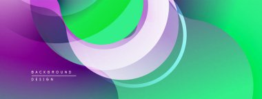 Soyut akışkan şekiller, canlı renklerin karışımı. Modern tasarım, pürüzsüz gradyanlar dinamik görsel efekt yaratır.
