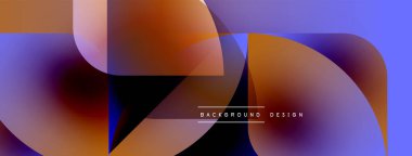 Soyut sıvı şekilleri örtüşür ve canlı renk değişimleri yaratır. Tasarımda turuncu, mor, mavi renkler var. Minimalist metin arkaplan tasarımı okur.