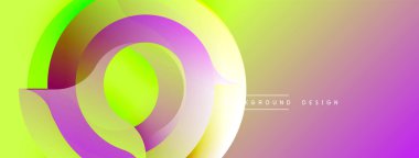 Soyut sıvı şekiller, canlı renklerin karışımı. Modern tasarım, pürüzsüz gradyanlar dinamik görsel efekt yaratır. Hafif, havadar kompozisyon.