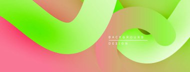 Soyut sıvı şekiller, canlı renklerin karışımı. Gradyan geçişler dinamik görsel efekt yaratır. Modern tasarım ögesi.