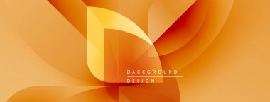 Soyut turuncu tasarım. Akan şekiller dinamik görsel doku oluşturur. Markalaşma ve sunumlar için modern zemin.