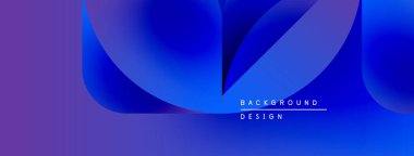 Soyut akışkan şekiller harmanlanarak canlı mavi mor gradyan oluşturur. Metin arka plan tasarımı okur. Modern estetik, pürüzsüz geçişler.