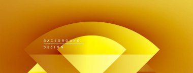 Soyut altın tasarım. Yumuşak eğimler dinamik şekiller yaratır, ışığı, enerjiyi, modern estetiği akla getirir. Minimalist kompozisyon.