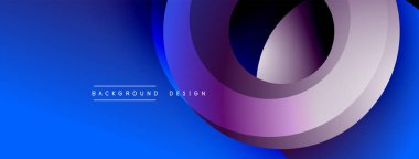 Soyut mavi mor eğim. Üst üste binen katmanlar dinamik görsel efekt yaratır. Arkaplan ve sunumlar için uygun modern tasarım.