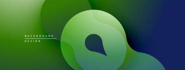 Soyut eğimler akışkan şekiller yaratır. Maviye yeşil geçişler, dinamik arkaplan tasarımı oluşturur. Yumuşak kıvrımlar hareketi gösterir.