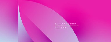 Soyut eğim arkaplanı. Pembe, mor renkler düzgün bir şekilde harmanlanır. Minimalist tasarım metin arkaplan tasarımı içerir. Modern estetik.