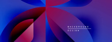 Soyut akışkan şekiller harmanlanır, canlı mor ve mavi renkler yaratır. Metin arka plan tasarımını beyaz olarak okur. Modern, dinamik görsel kompozisyon.