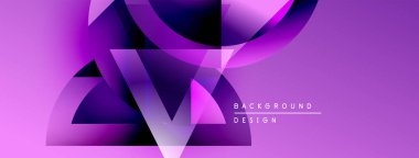 Soyut mor tasarım akışkan şekiller, gradyanlar içerir. Dinamik eğrili modern arkaplan, mevcut metin ögesi.