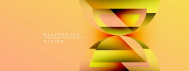 Soyut geometrik tasarım. Renkler karışıyor, dinamik görsel efekt yaratıyor. Minimalist tarz, modern estetik. Arkaplan akış çizgileri.