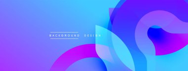 Soyut gradyanlar harmanlanarak, dinamik görsel akış yaratır. Şekiller üst üste binerek modern tasarım elementleri oluşturur. Renkler sorunsuzca değişiyor, enerjiyi çağrıştırıyor.