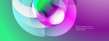 Soyut akışkan şekiller, canlı renklerin karışımı. Modern tasarım, gradyan etki dinamik görsel etki yaratır. Düz geçişler, sanatsal kompozisyon.